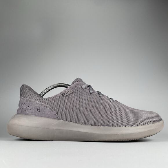 Kizik Madrid Eco Knit Women's Size 10.5 Wide Grey White Hands Free Sneakers Shoe - Picture 6 of 9